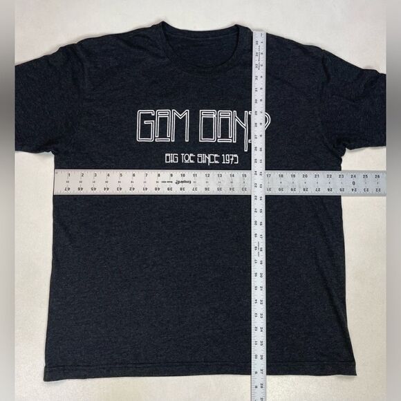 Gam Band Retirement Tour 2022 Graphic T-shirt Men XL Gray Short Sleeve Music - Picture 6 of 6
